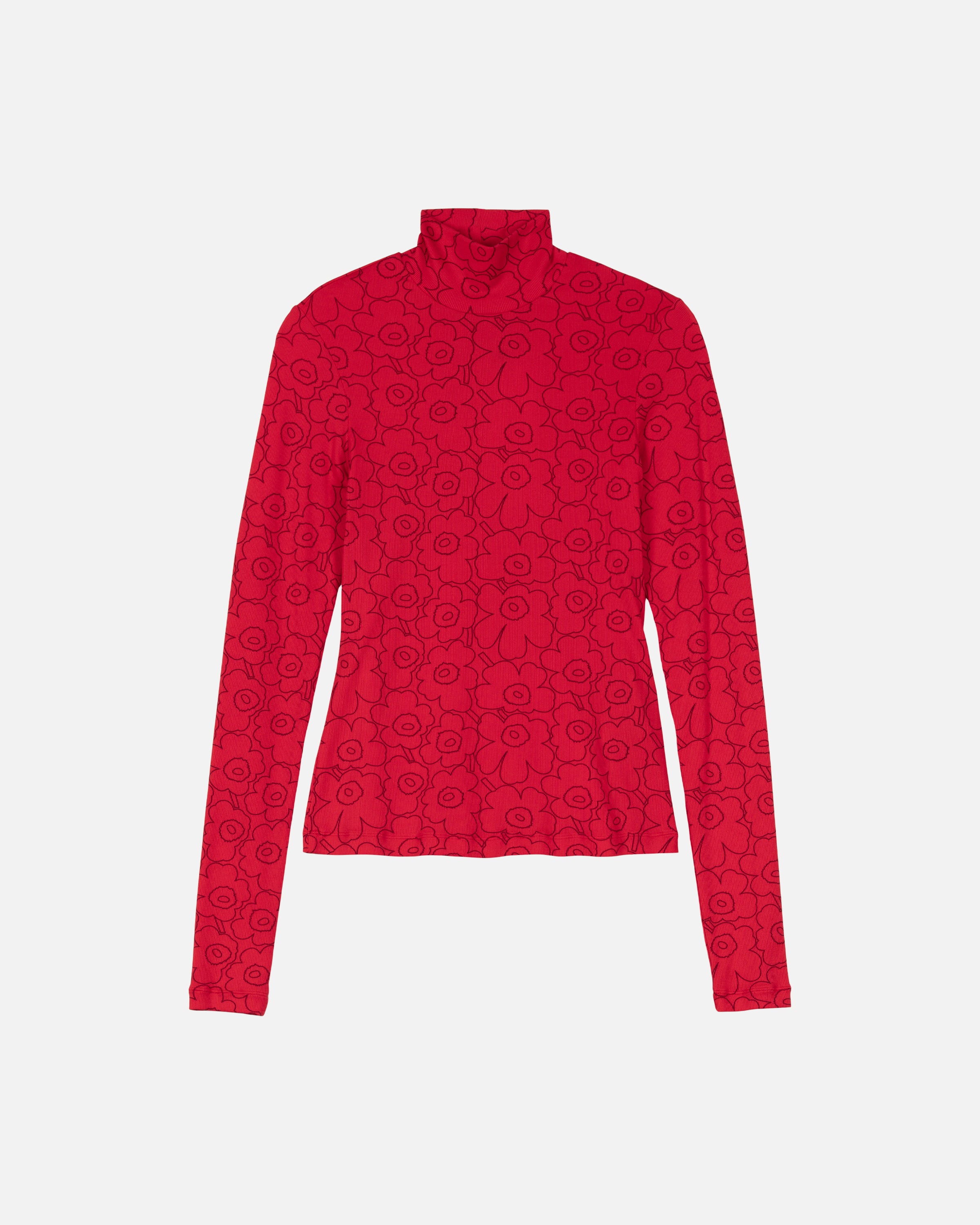 Solmia Outline Unikko Turtleneck Long Sleeve Top 57cm