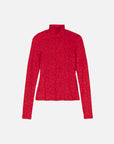 Solmia Outline Unikko Turtleneck Long Sleeve Top 57cm