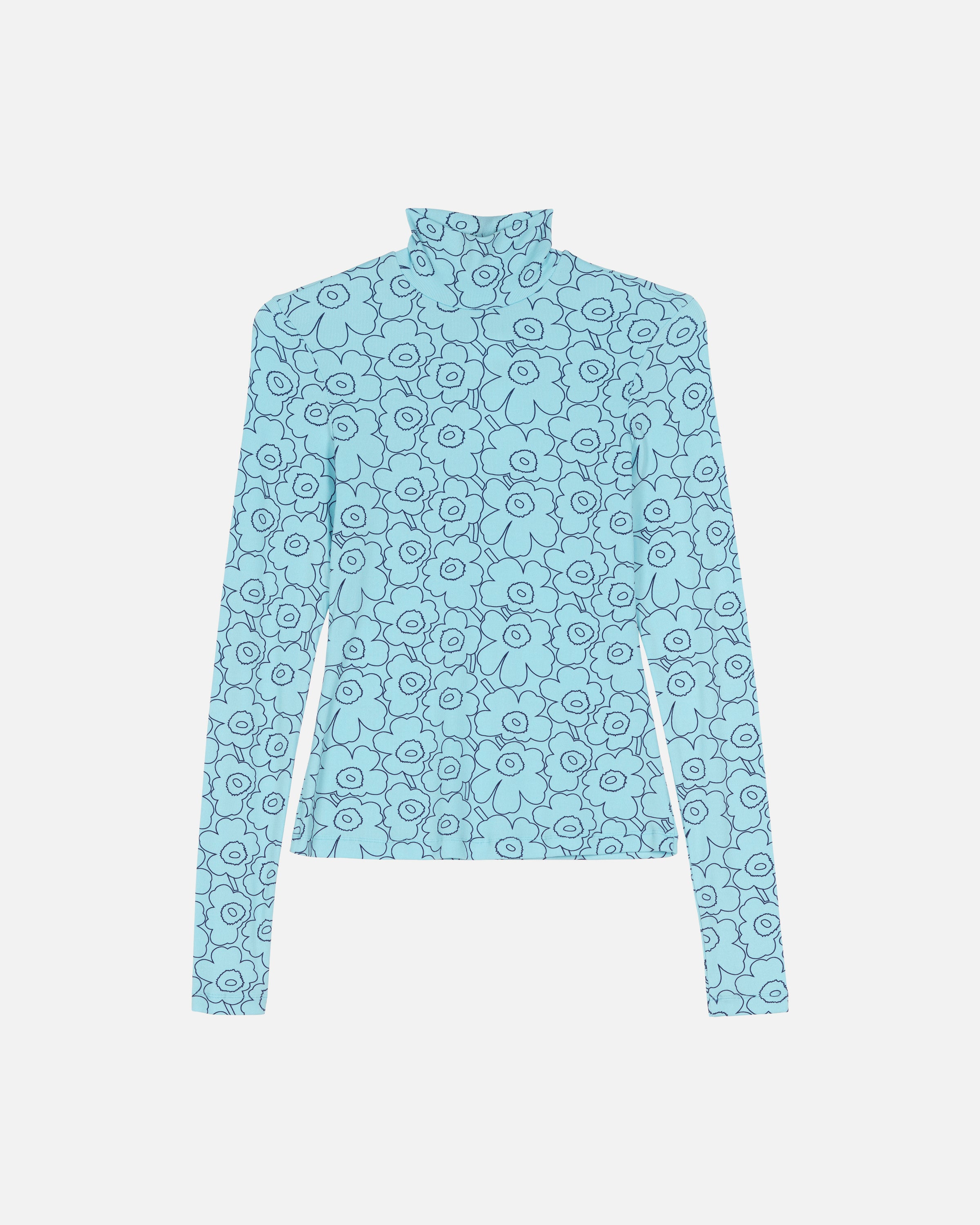 Solmia Outline Unikko Turtleneck Long Sleeve Top 57cm