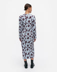 Rulla Unikko Slim Rib Dress 119cm