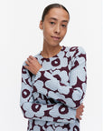 Rulla Unikko Slim Rib Dress 119cm