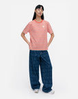 Tasaraita Unikko Kioski Short Sleeve Top 63cm