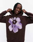 Runoja Unikko Placement Kioski Fleece Hoodie 71cm