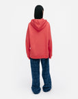 Runoja Unikko Placement Kioski Fleece Hoodie 71cm