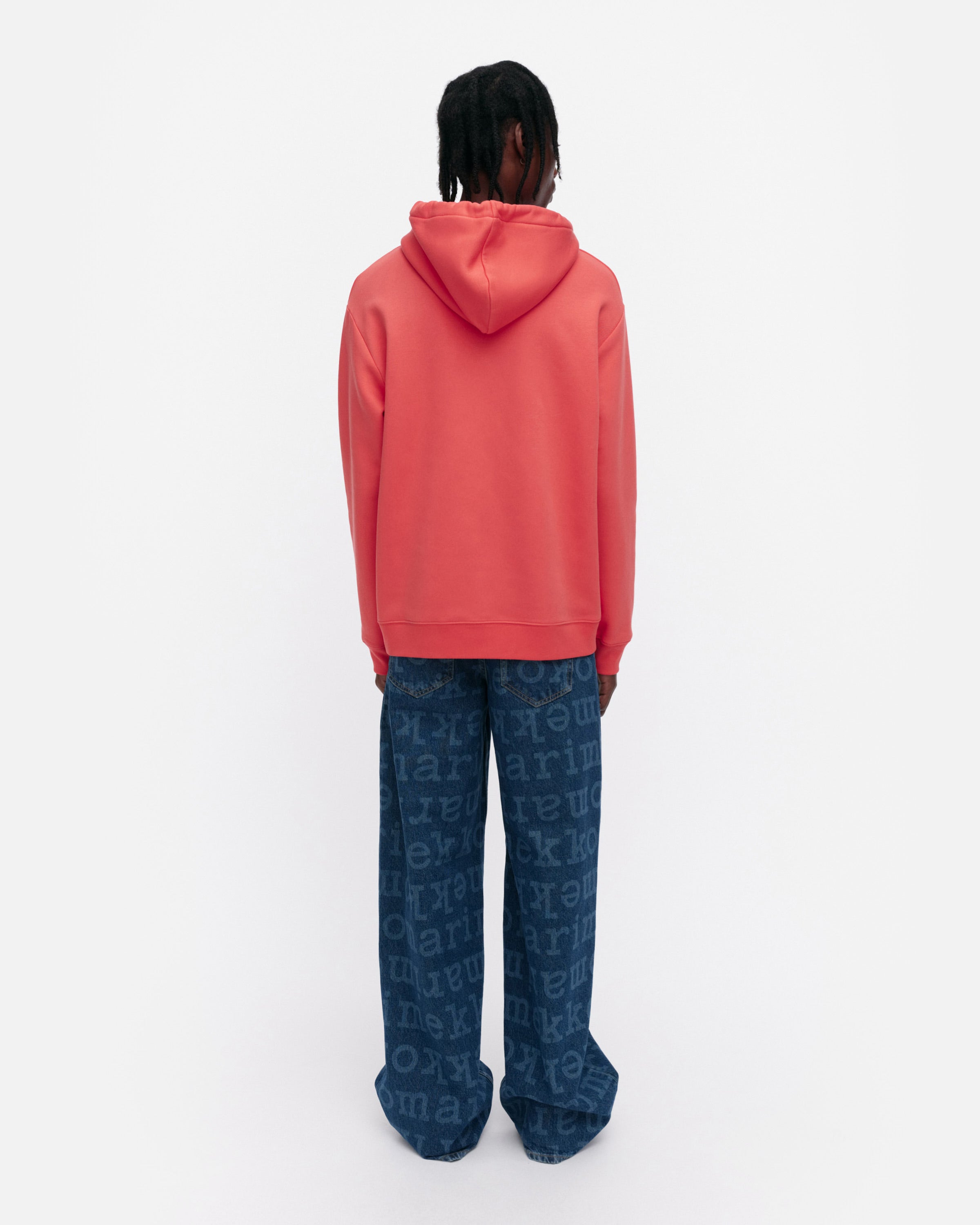 Runoja Unikko Placement Kioski Fleece Hoodie 71cm