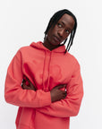 Runoja Unikko Placement Kioski Fleece Hoodie 71cm
