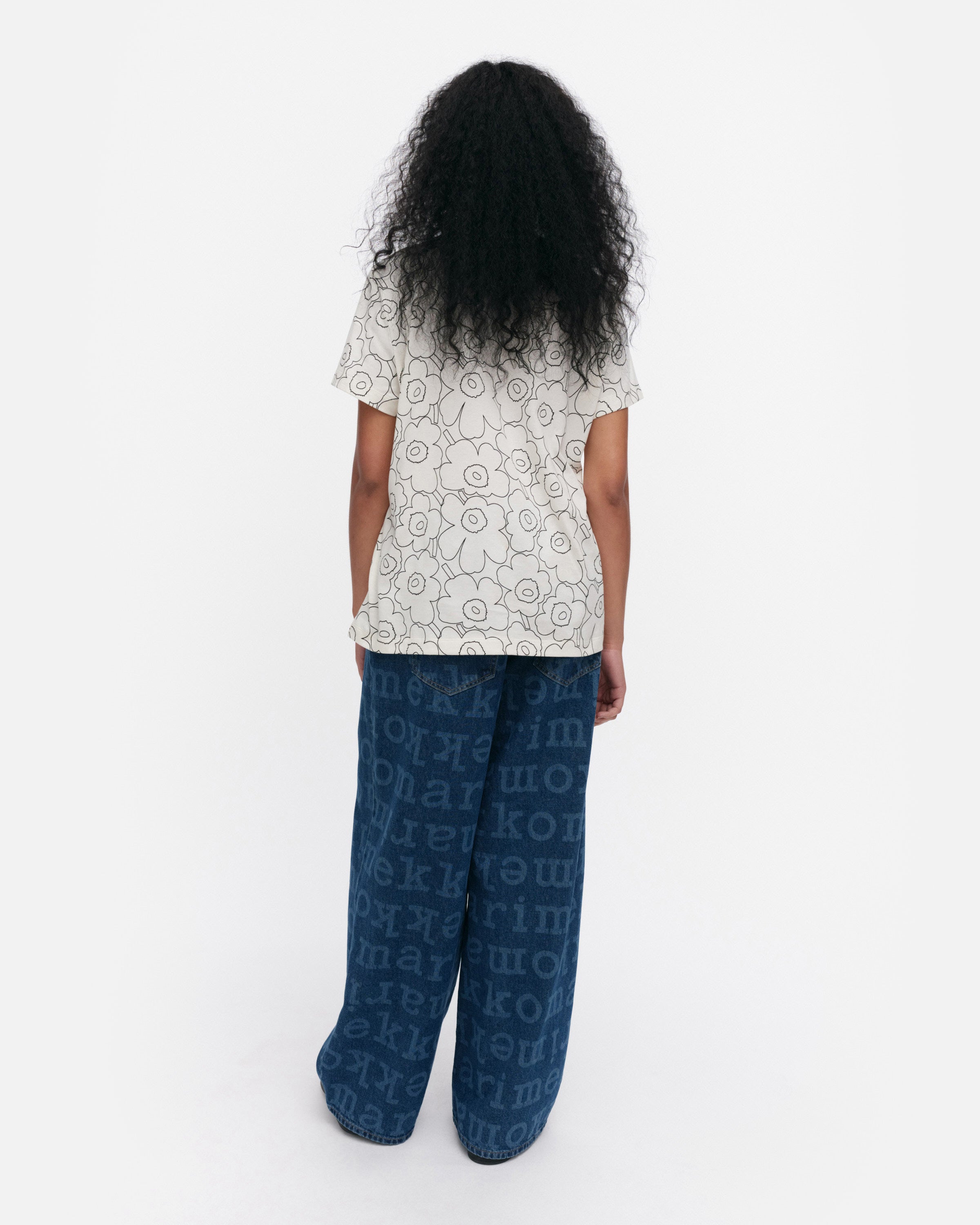 Heleys Outline Unikko Short Sleeve Top 60cm