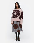 Virtaus Tumma Knitted Wool Long Sleeve Top 59cm