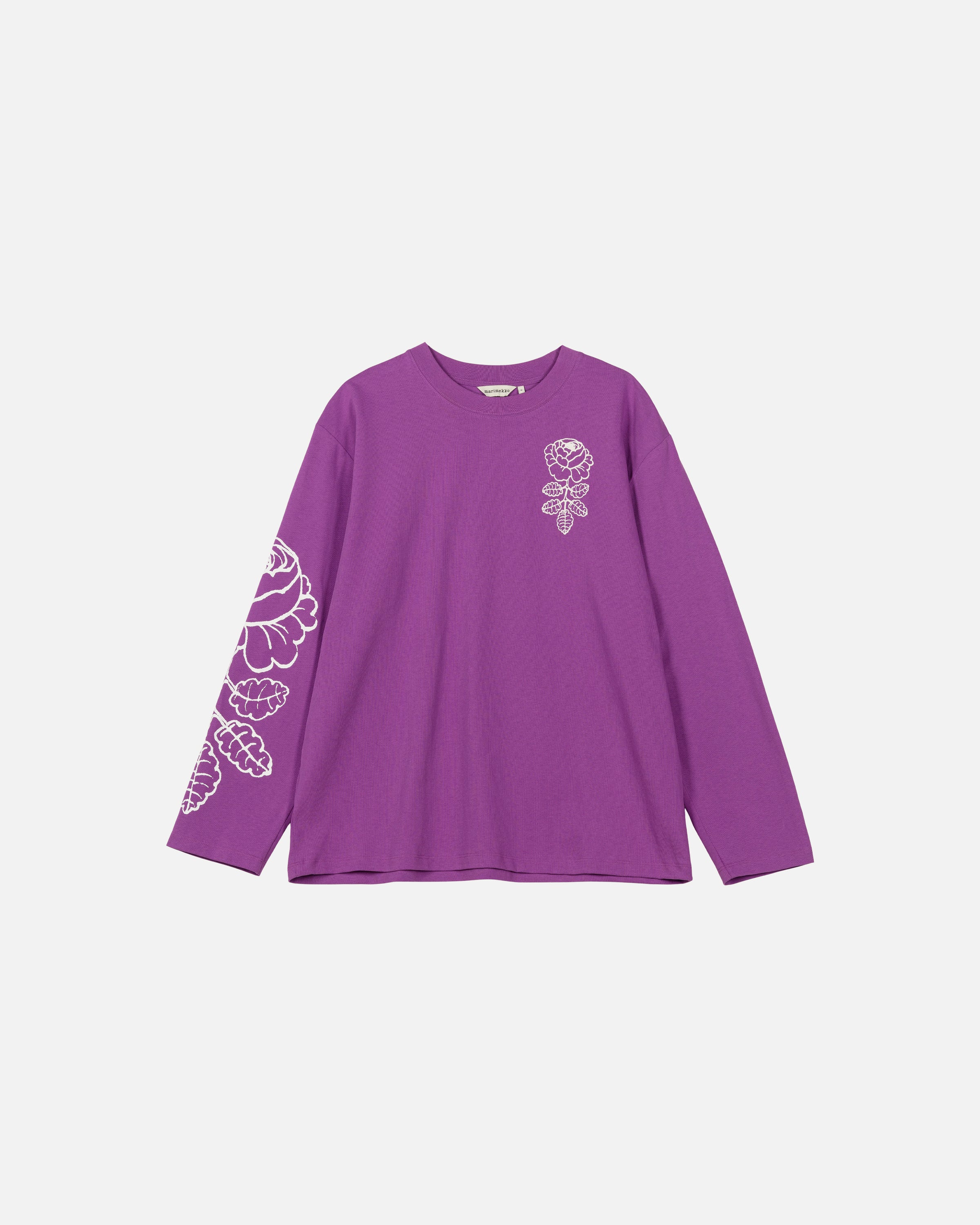Kioski Oksat Vihkiruusu Placement Long Sleeve Tee 73cm