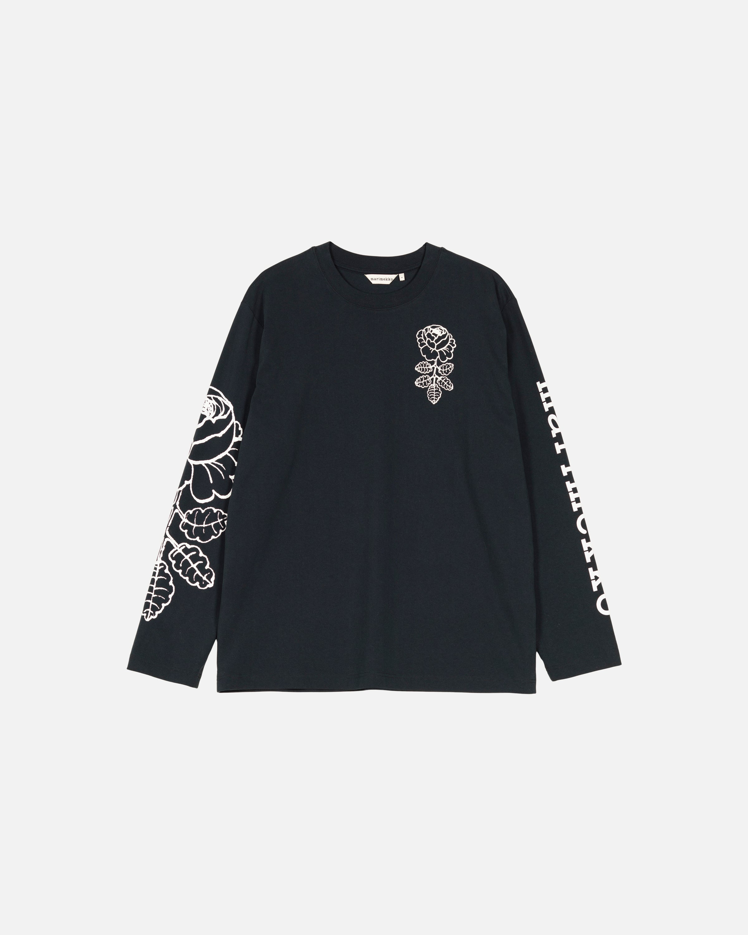 Kioski Oksat Vihkiruusu Placement Long Sleeve Tee 73cm