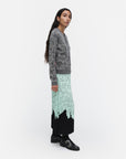 Piiru Outline Unikko Pleated Skirt 83.5cm