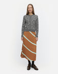 Piiru Basso Pleated Skirt 83.5cm