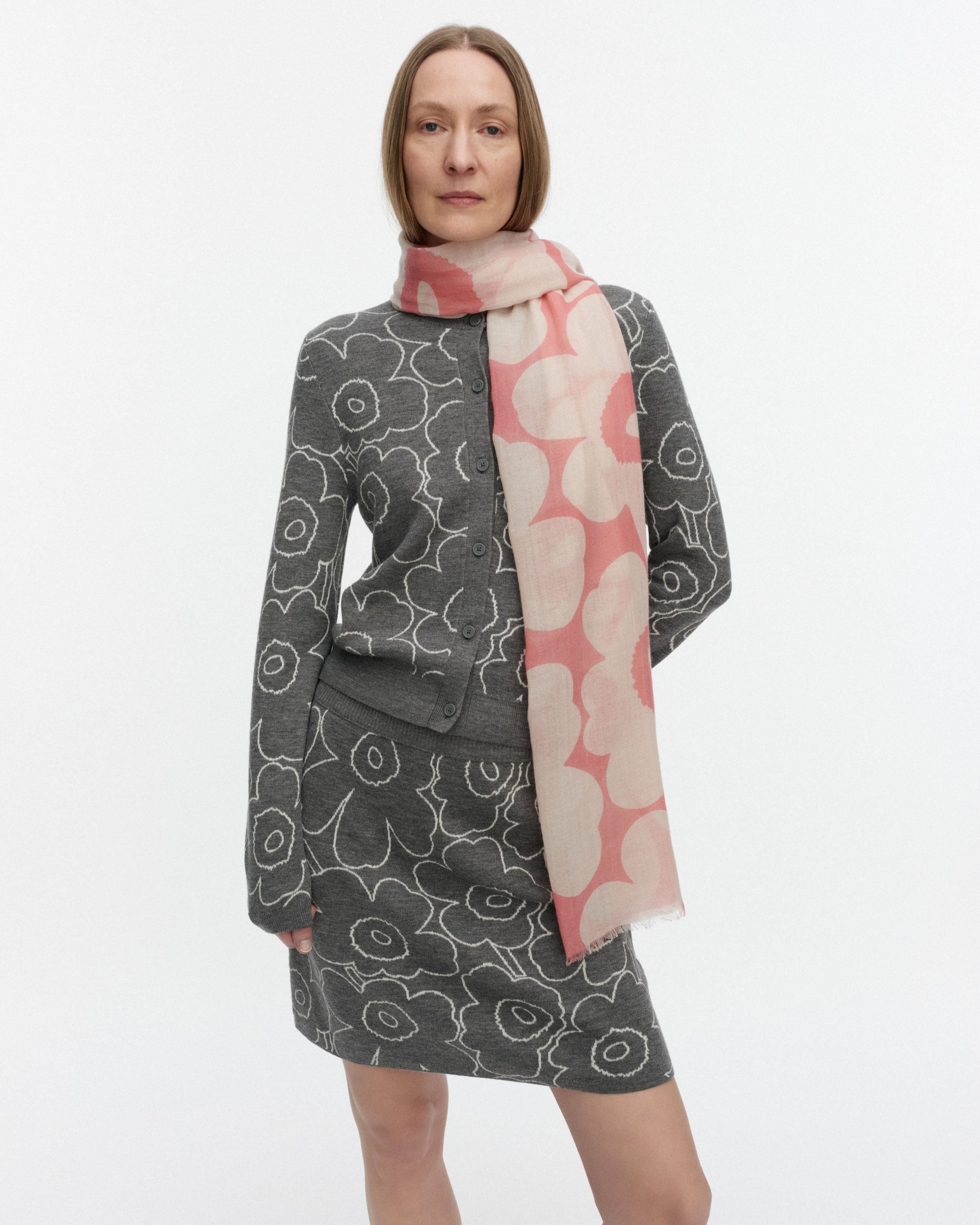 Fiore Unikko Scarf 70X180cm