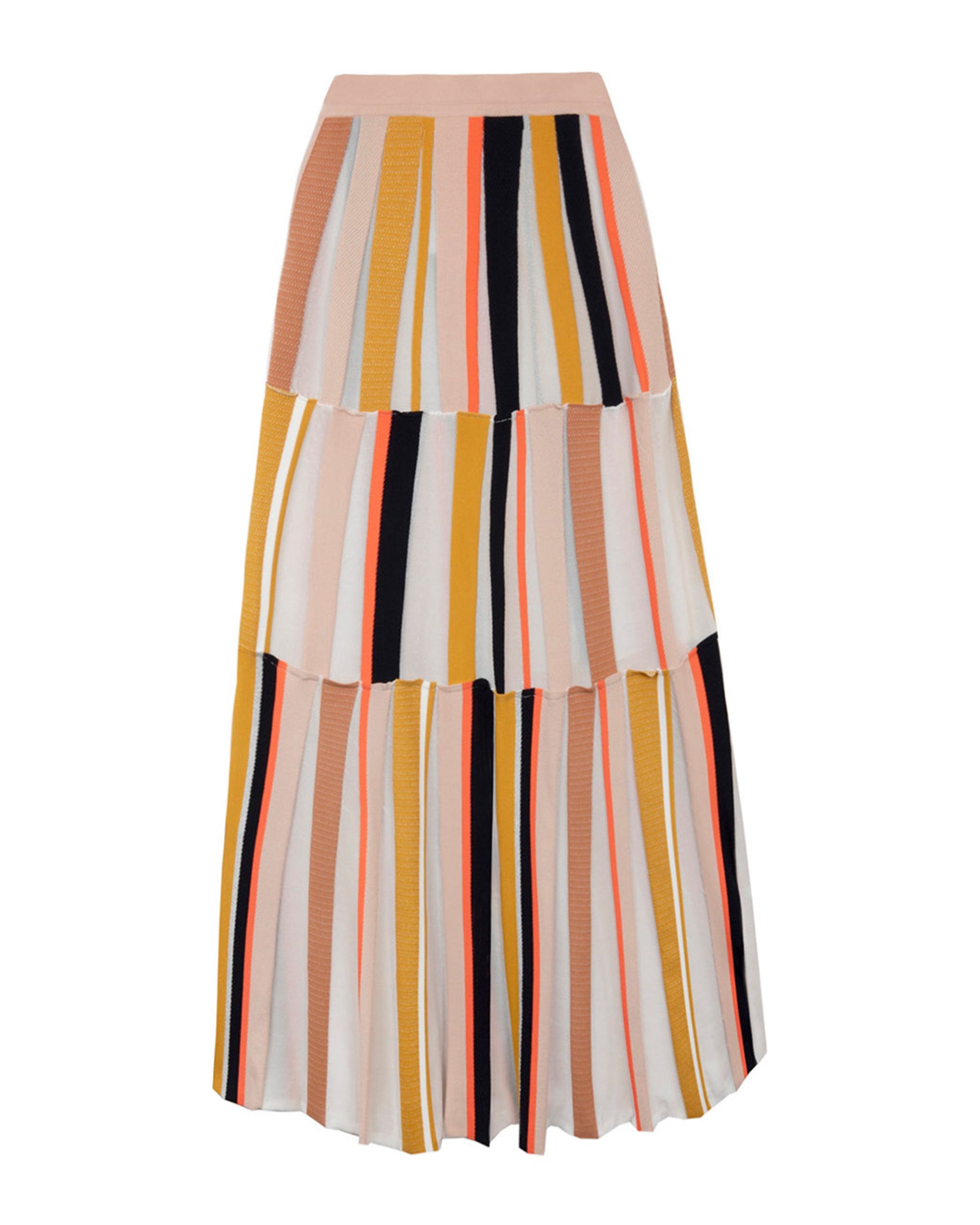 Multi Stripe Skirt