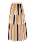 Multi Stripe Skirt