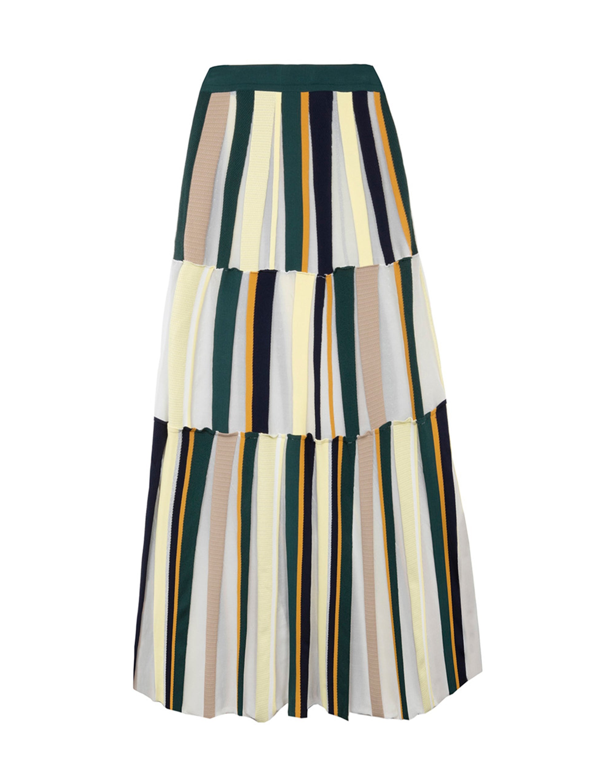 Multi Stripe Skirt