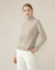 Baby Cashmere Turtle Neck Top