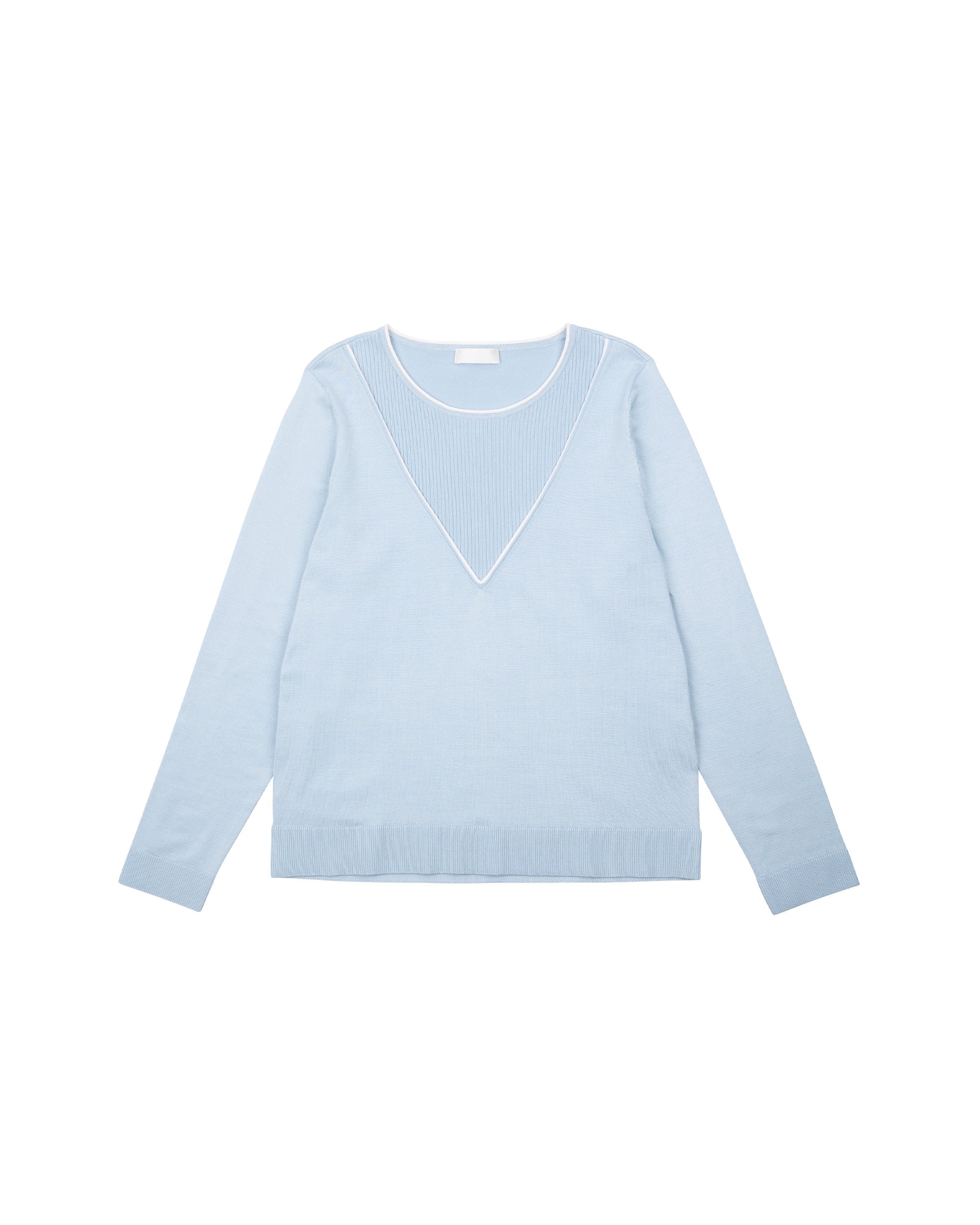 Seta Melange Knit Top