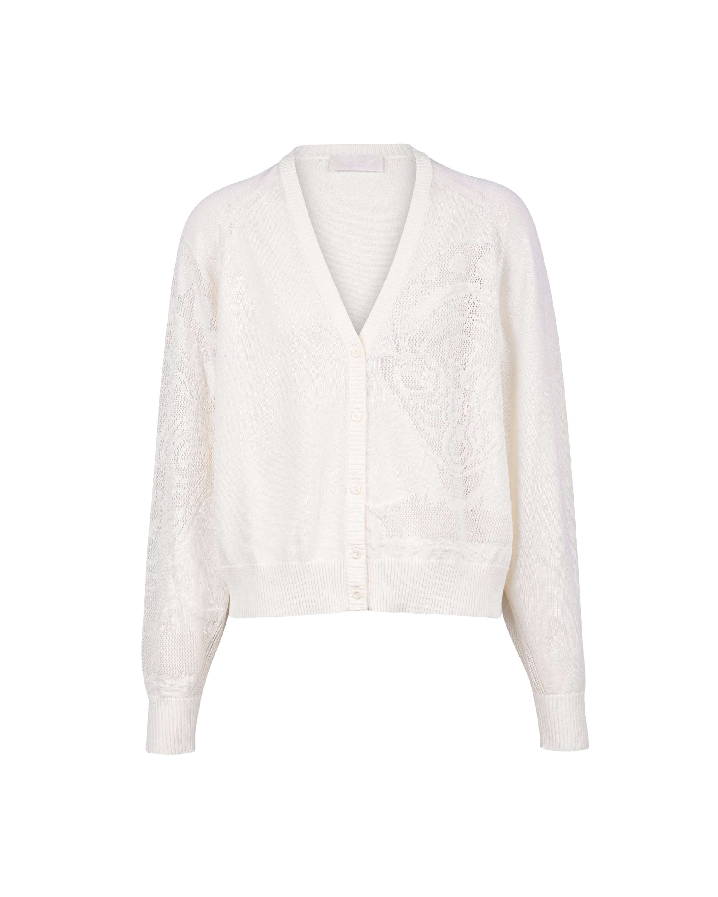 IZUMI KATO Pointelle Cardigan