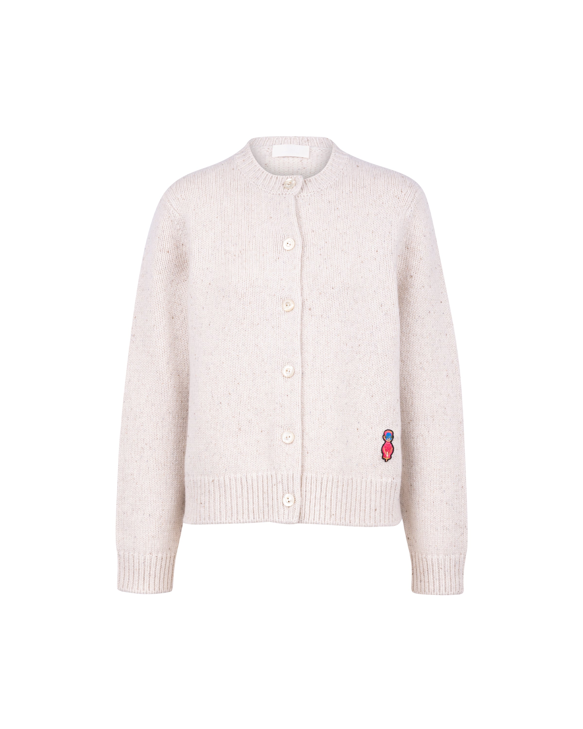 IZUMI KATO Mid-Gauge Wool Cardigan