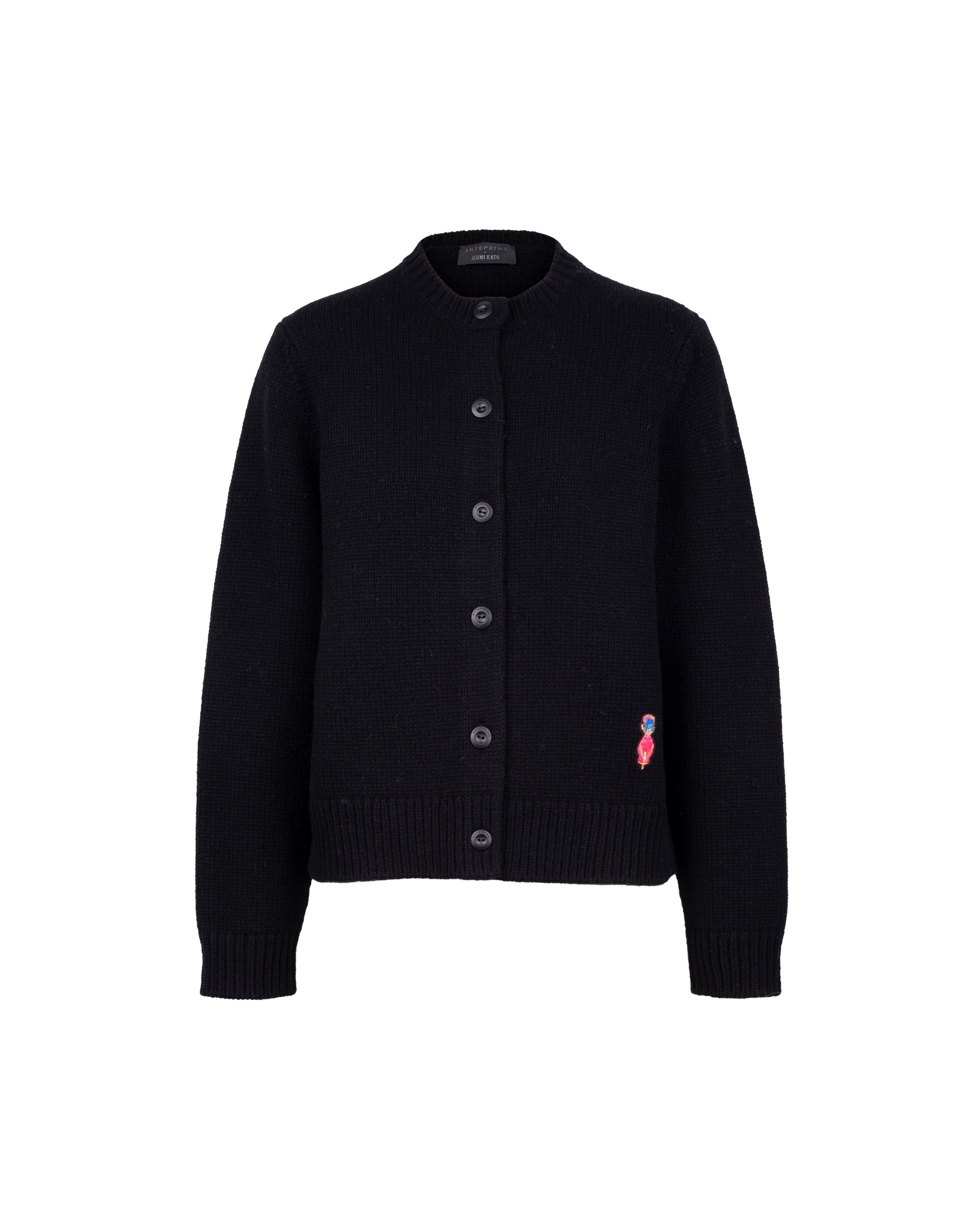 IZUMI KATO Mid-Gauge Wool Cardigan