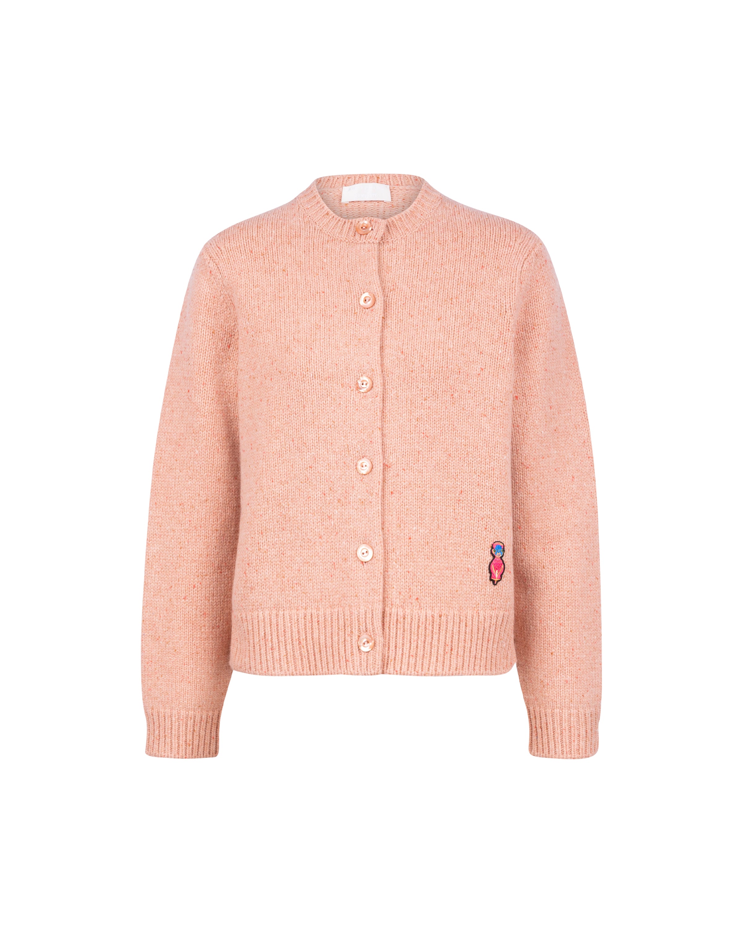 IZUMI KATO Mid-Gauge Wool Cardigan