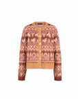 IZUMI KATO Fair Isle Spazzolato Cardigan