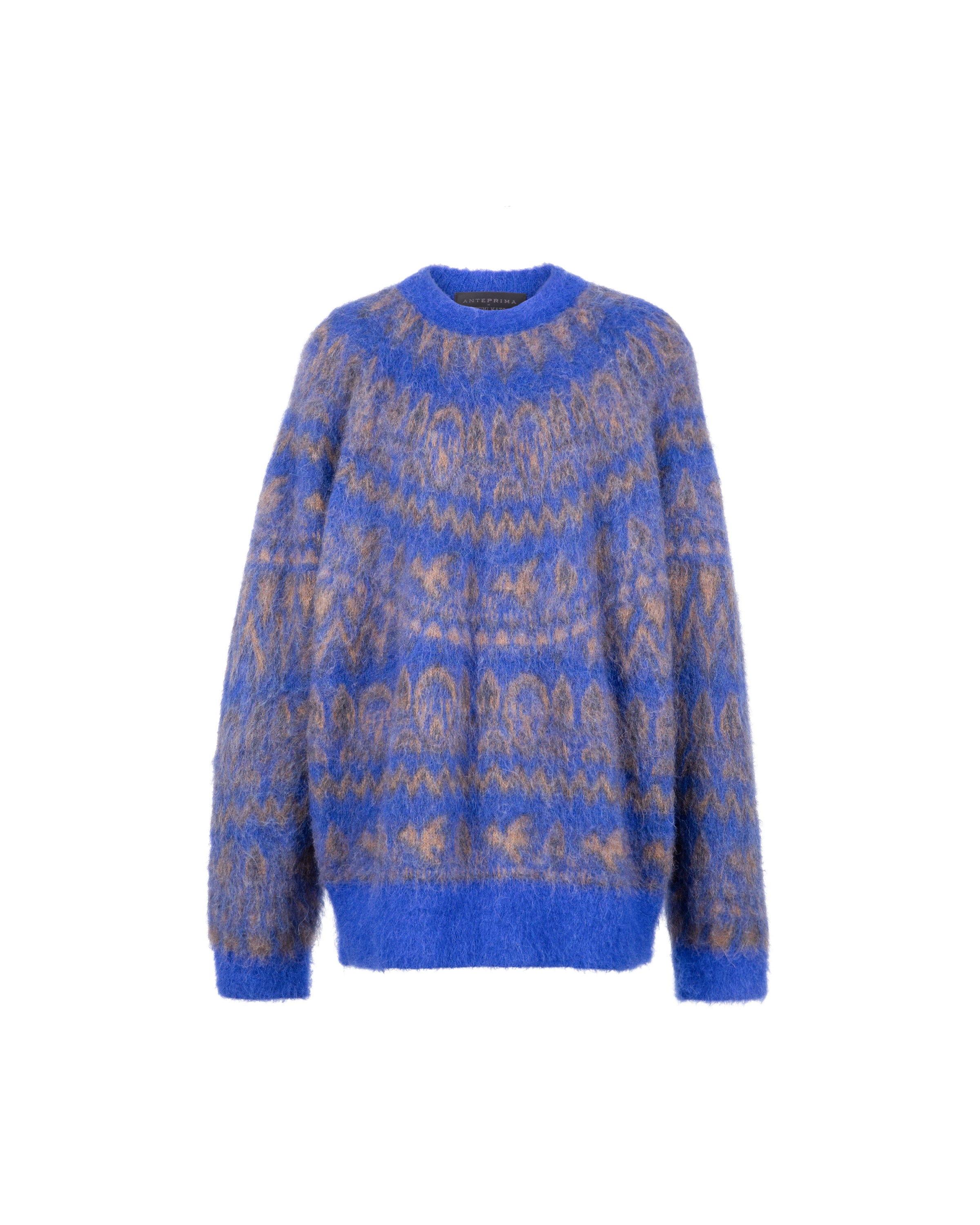 IZUMI KATO Fair Isle Spazzolato Sweater