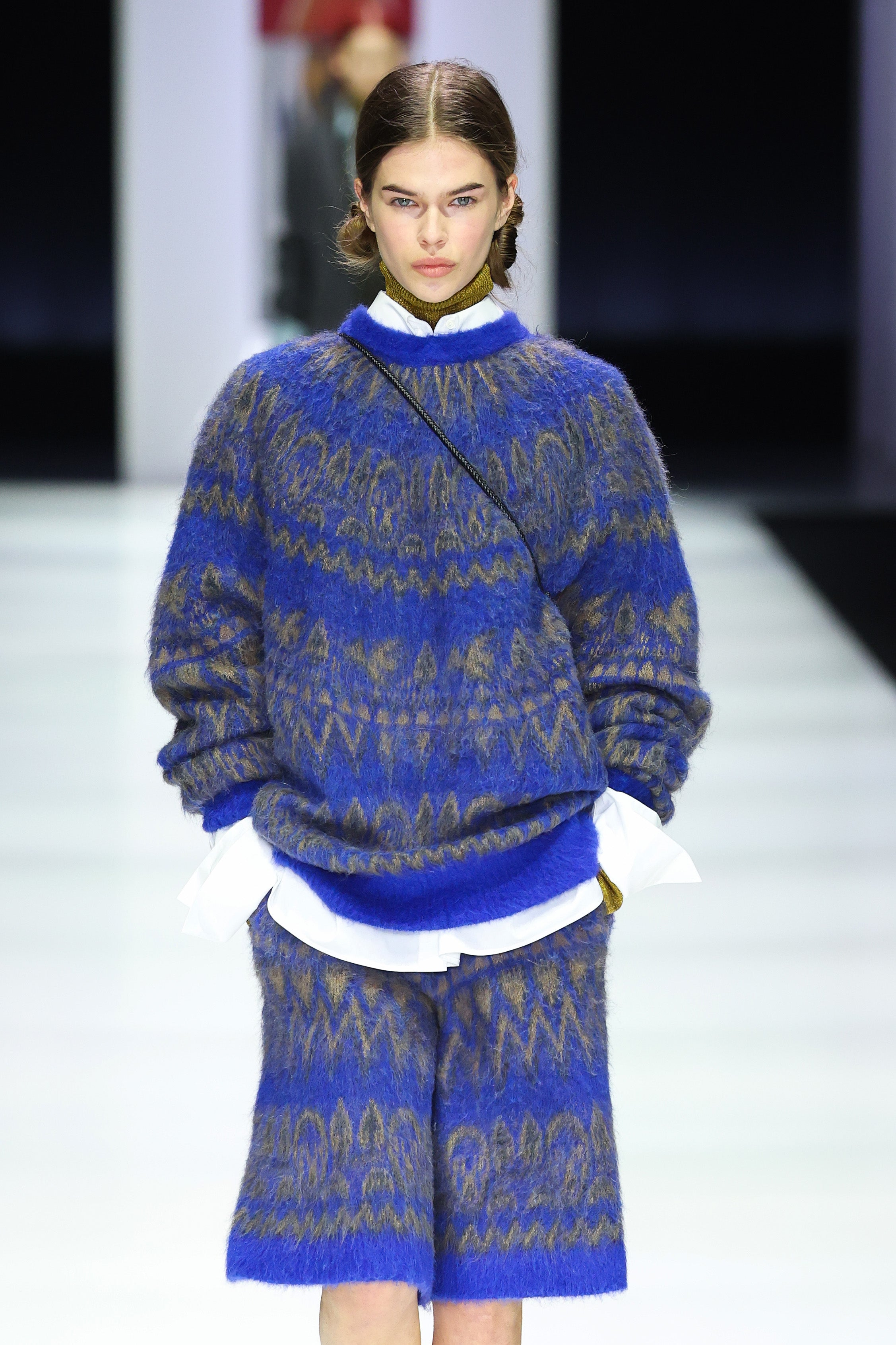 IZUMI KATO Fair Isle Spazzolato Sweater
