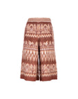 IZUMI KATO Fair Isle Spazzolato Shorts