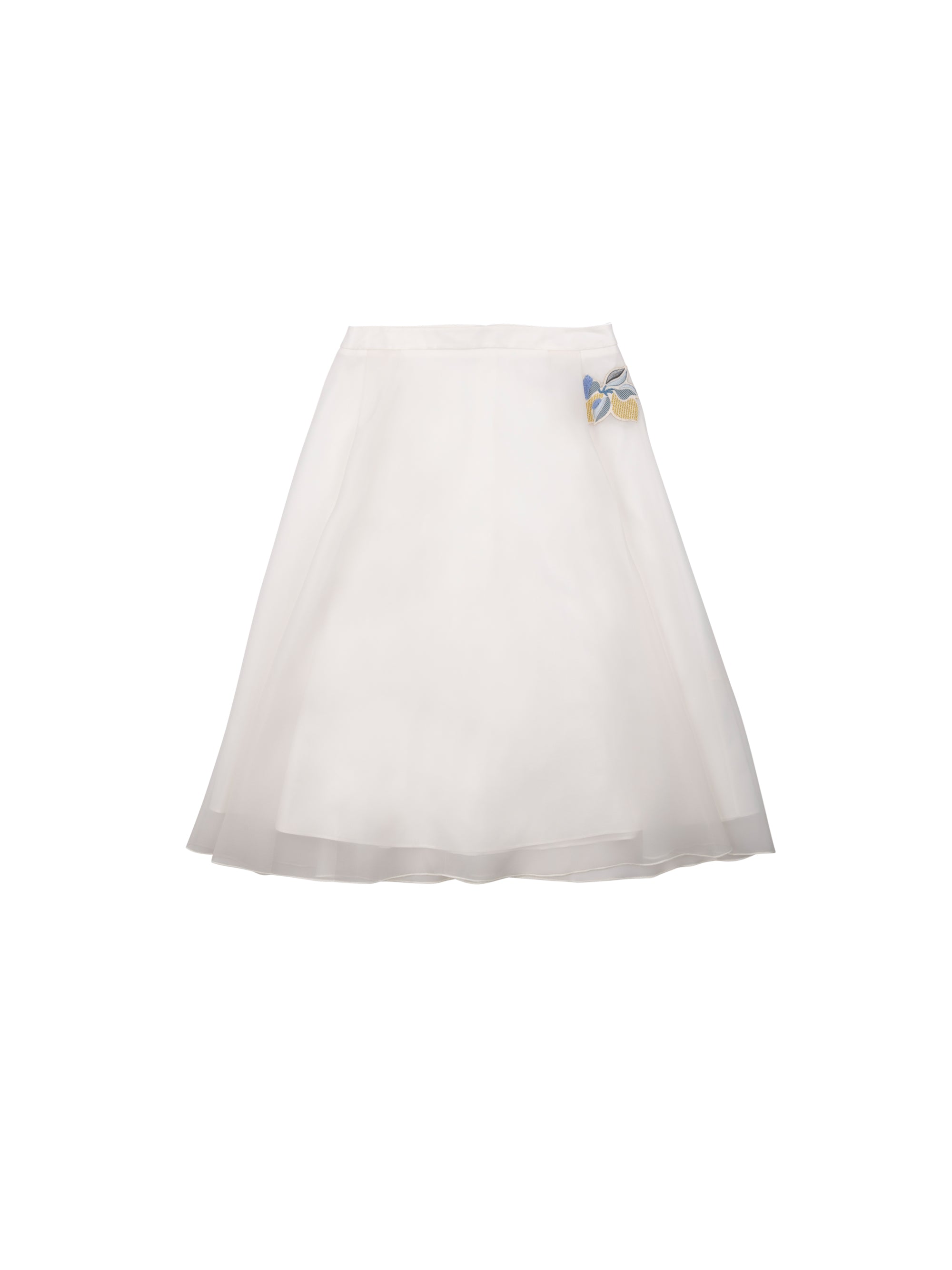 Stampato Transparente Skirt