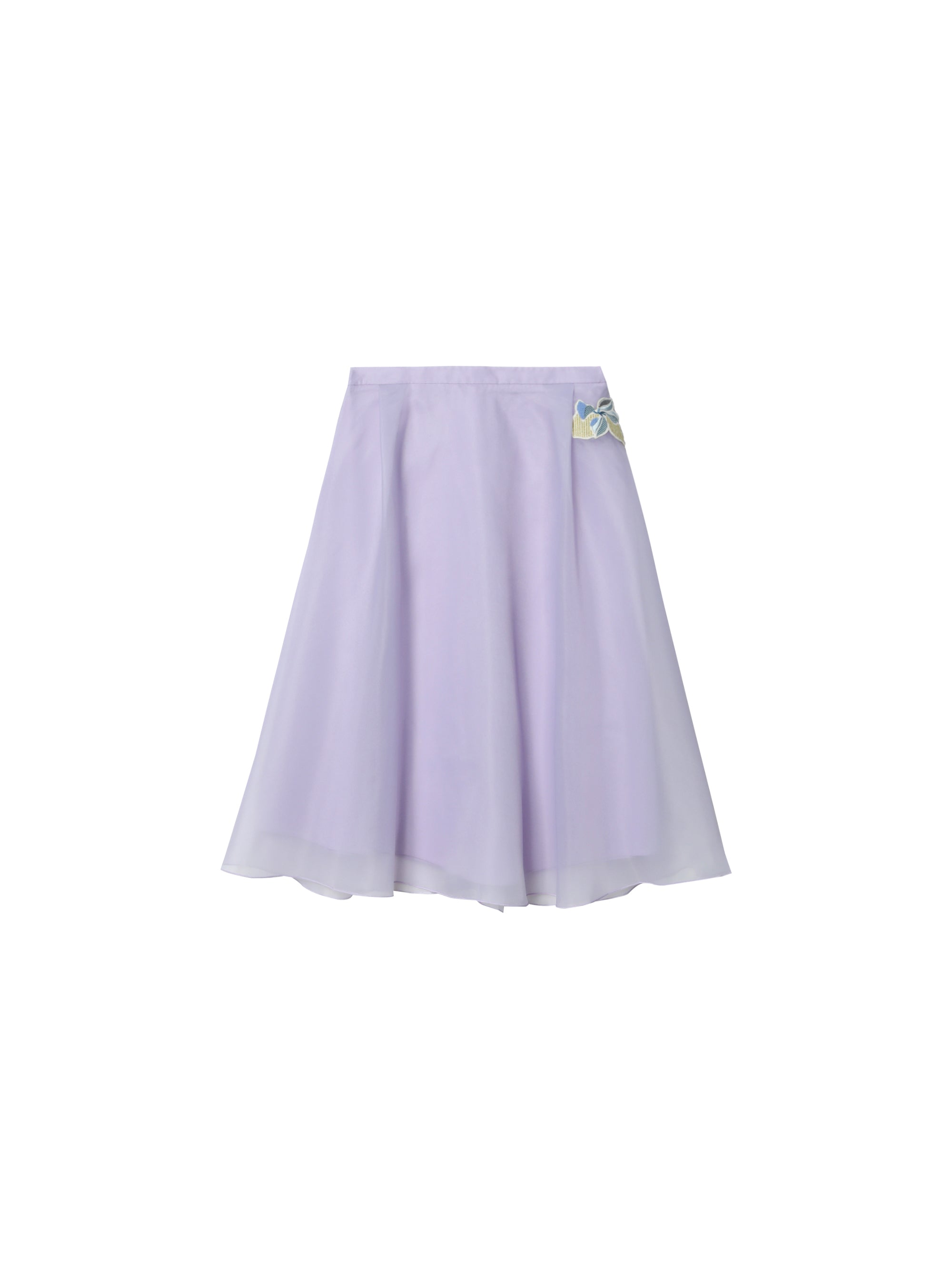 Stampato Transparente Skirt