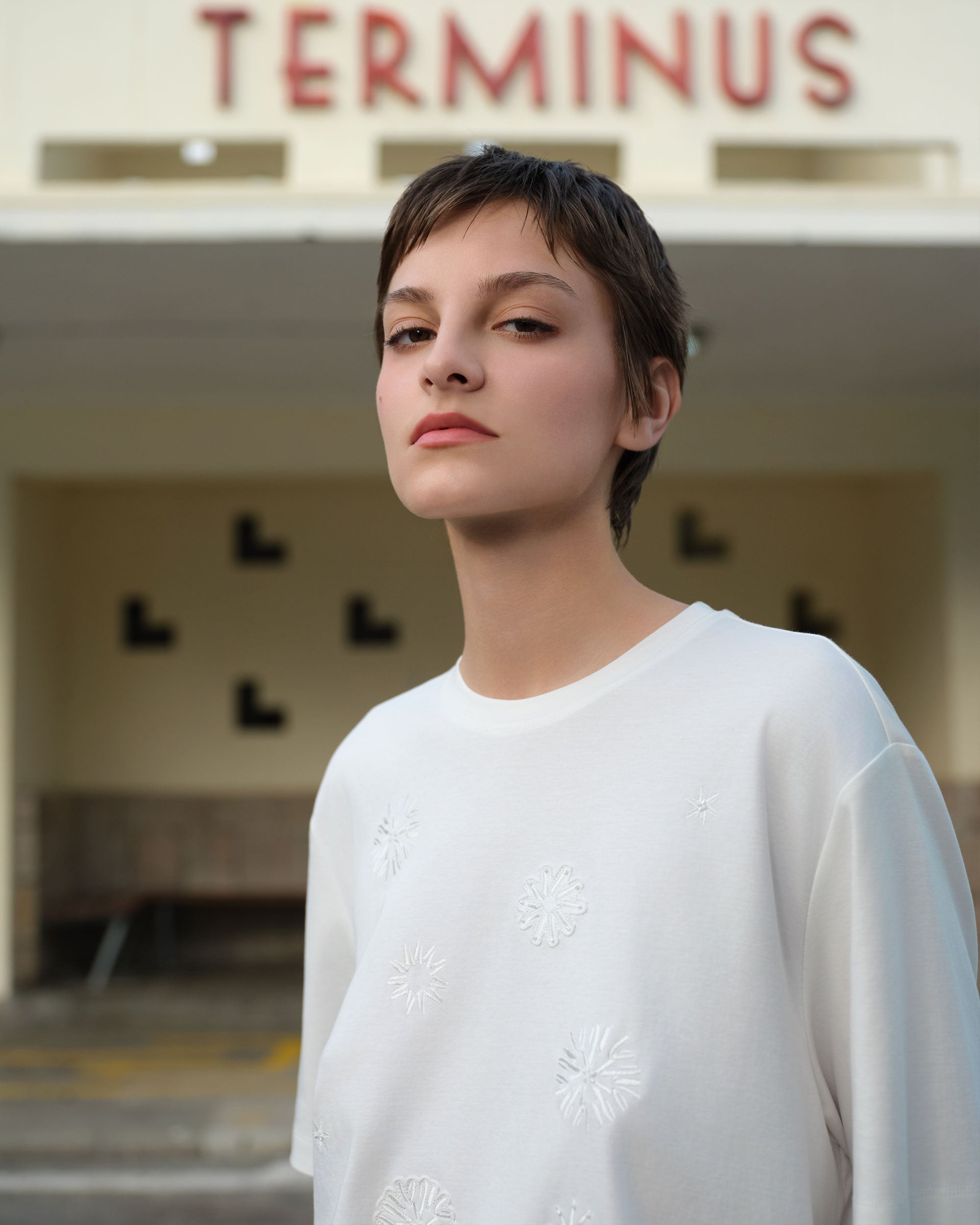 Allium Motif Bead Tee