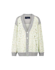 BOUSSOLE Lace Jacquard Cardigan