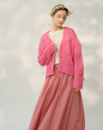 BOUSSOLE Airy Mesh Cardigan