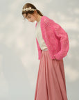 BOUSSOLE Airy Mesh Cardigan