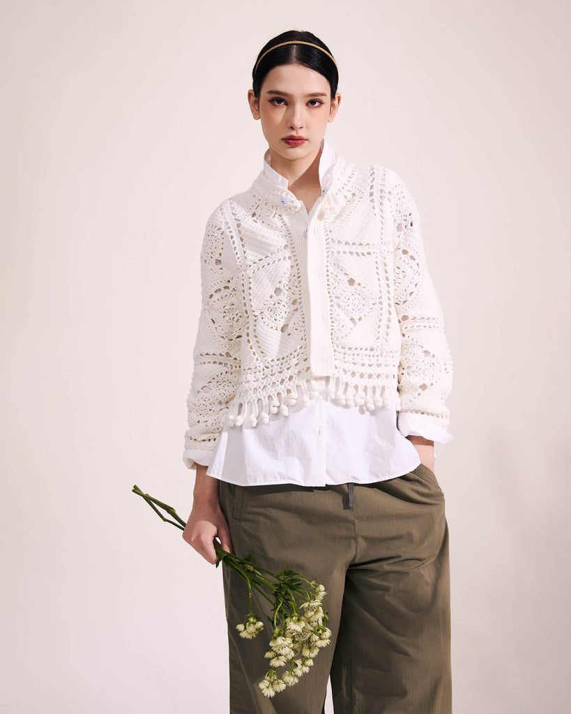 BOUSSOLE Hand Crochet Jacket