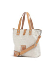 CAMPOMAGGI Crochet Lace Tote Bag