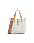 CAMPOMAGGI Crochet Lace Tote Bag