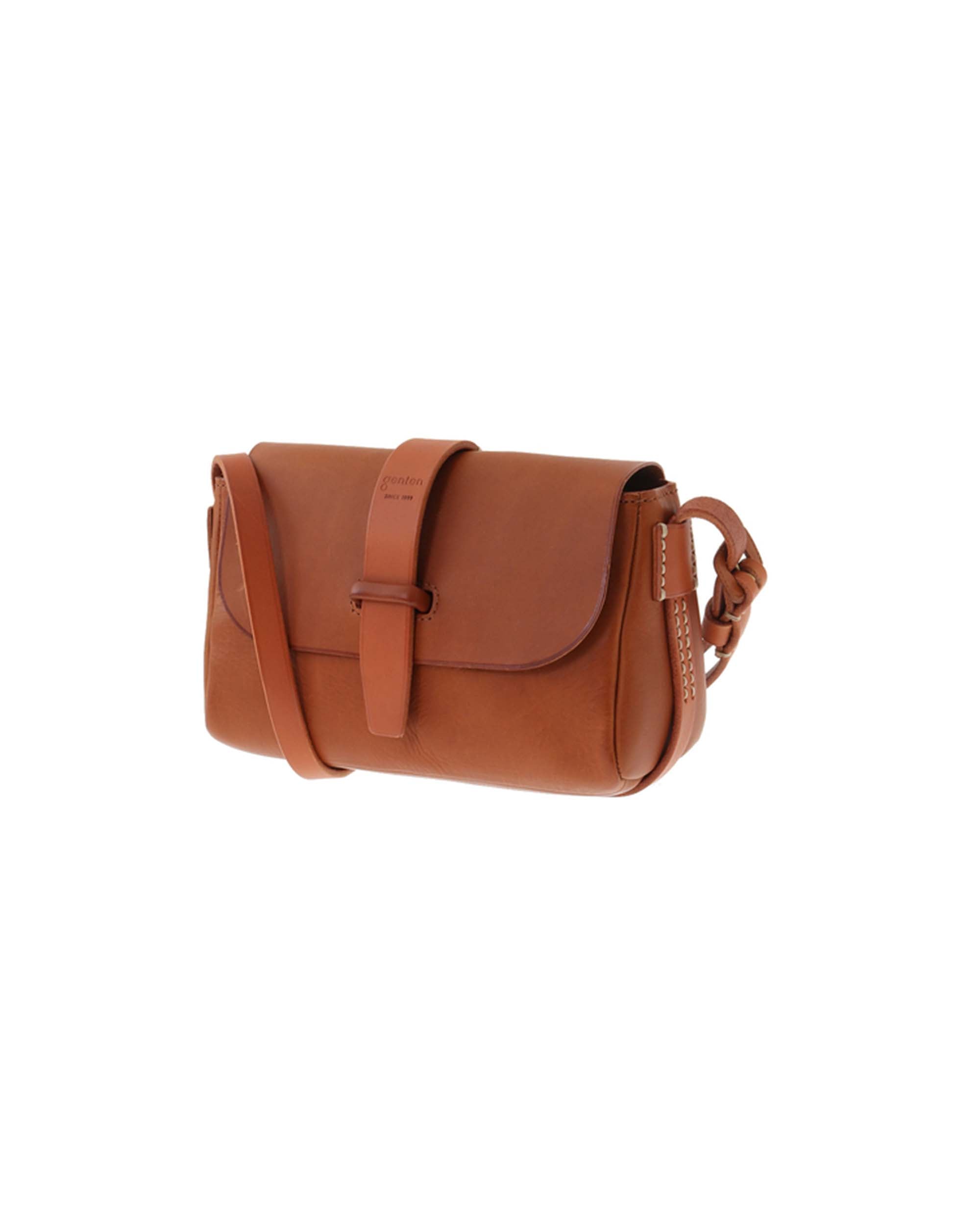 GENTEN Saddle-Belt Nuova Horizonal Conpact Sholder Bag