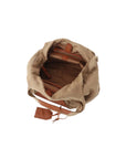 GENTEN French Linen Hobo Shoulder Bag