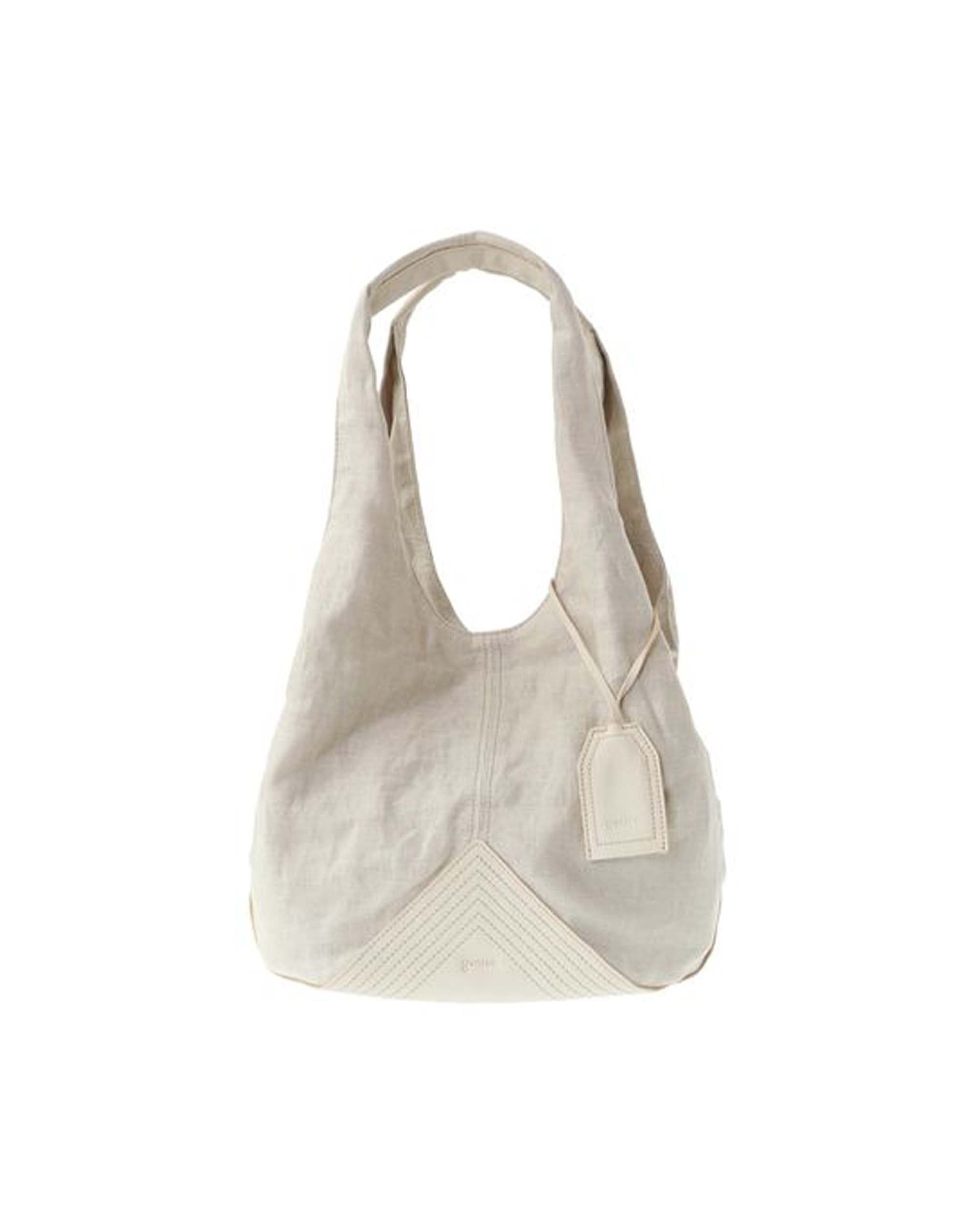 GENTEN French Linen Hobo Shoulder Bag