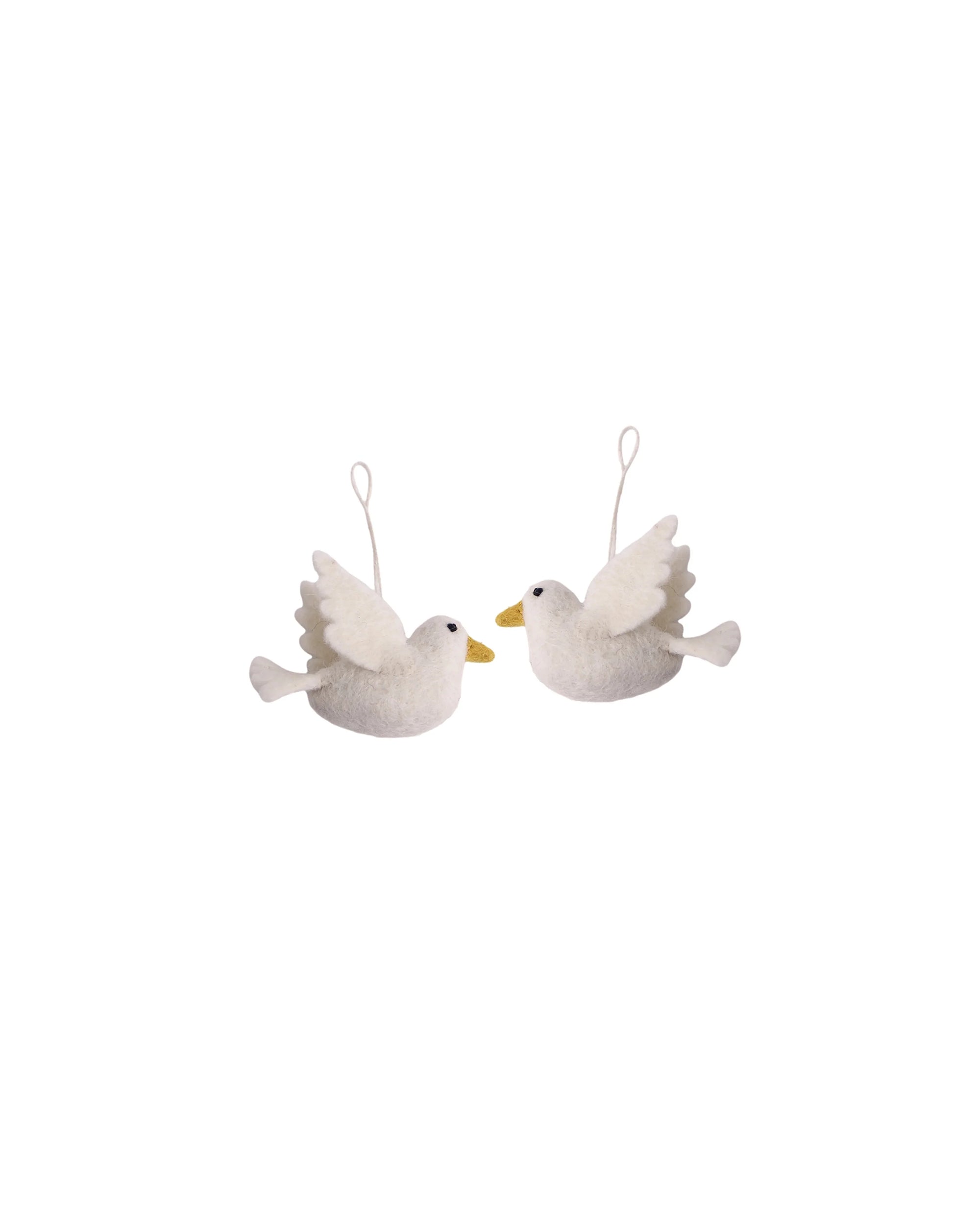 GRY & SIF Peace Of Dove - Set Of 2 Handmade Craft