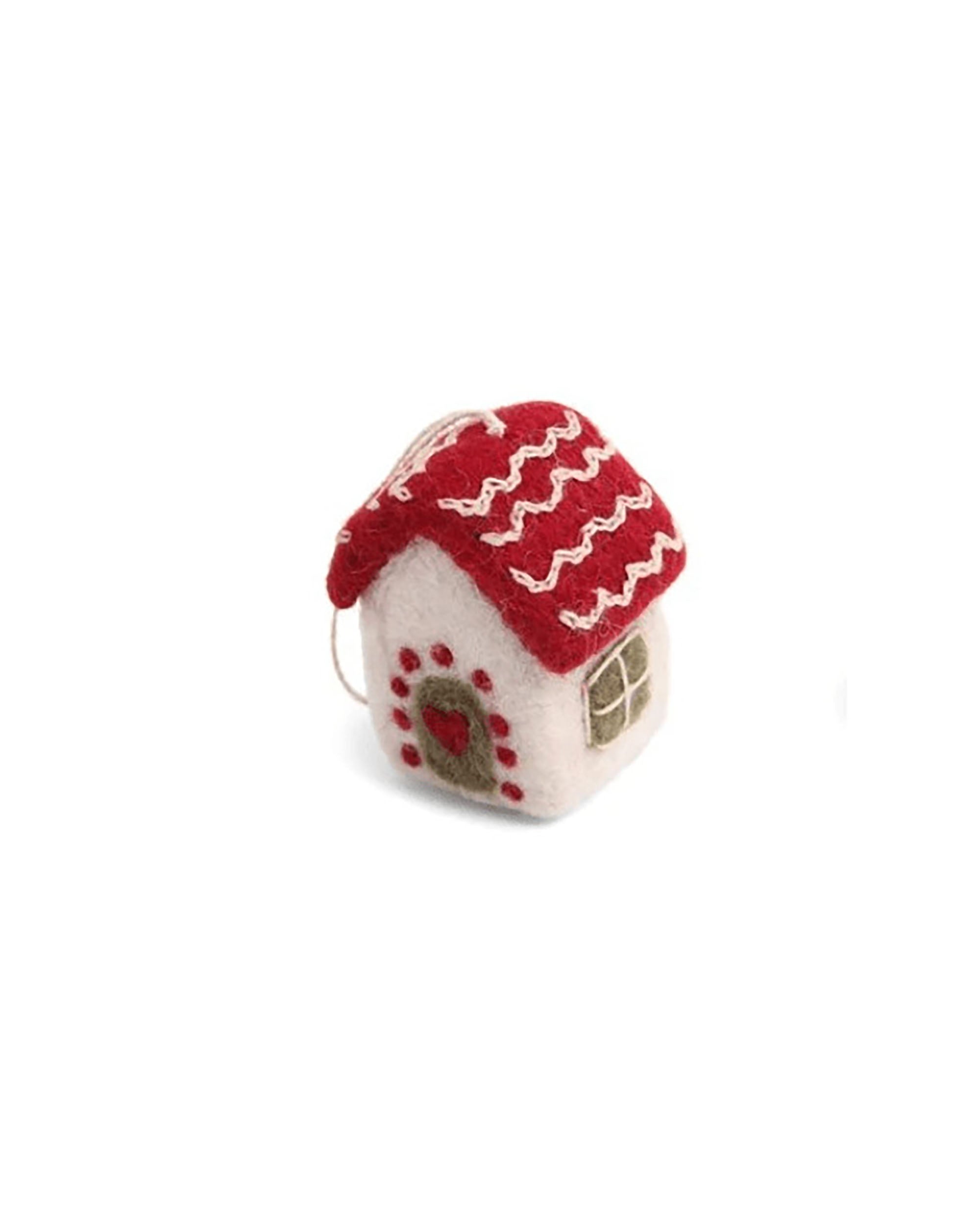 GRY & SIF Mini X-Mas House Handmade Craft