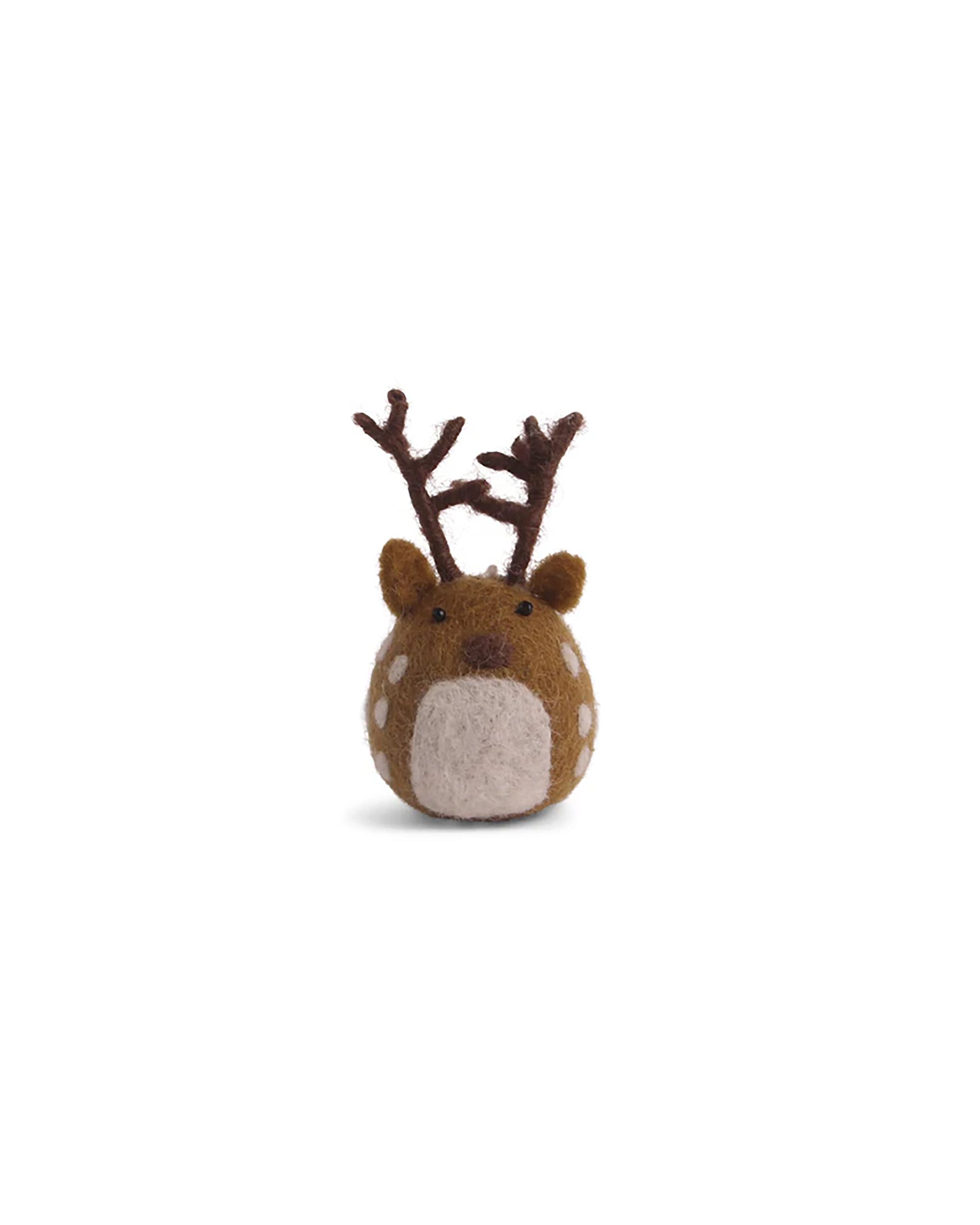 GRY & SIF New Cute Brown Deer - Small Handmade Craft