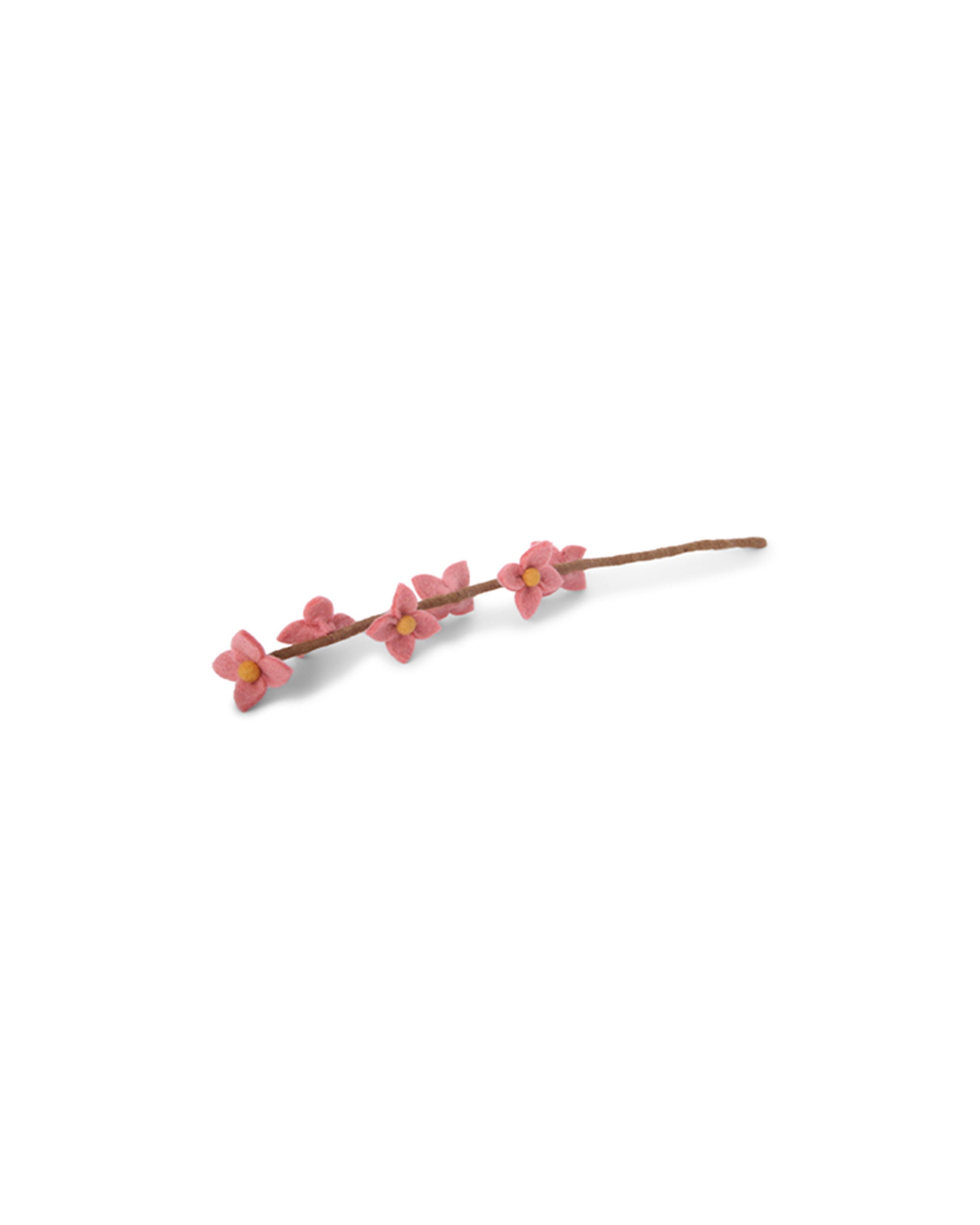 GRY & SIF Dusty Red Flowers On Stalk