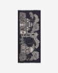 INOUÏTOOSH  Etole 80 Mirage Black Scarf