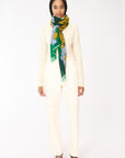 INOUÏTOOSH  Etole 70 Tokyo Green Scarf