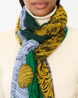 INOUÏTOOSH  Etole 70 Tokyo Green Scarf