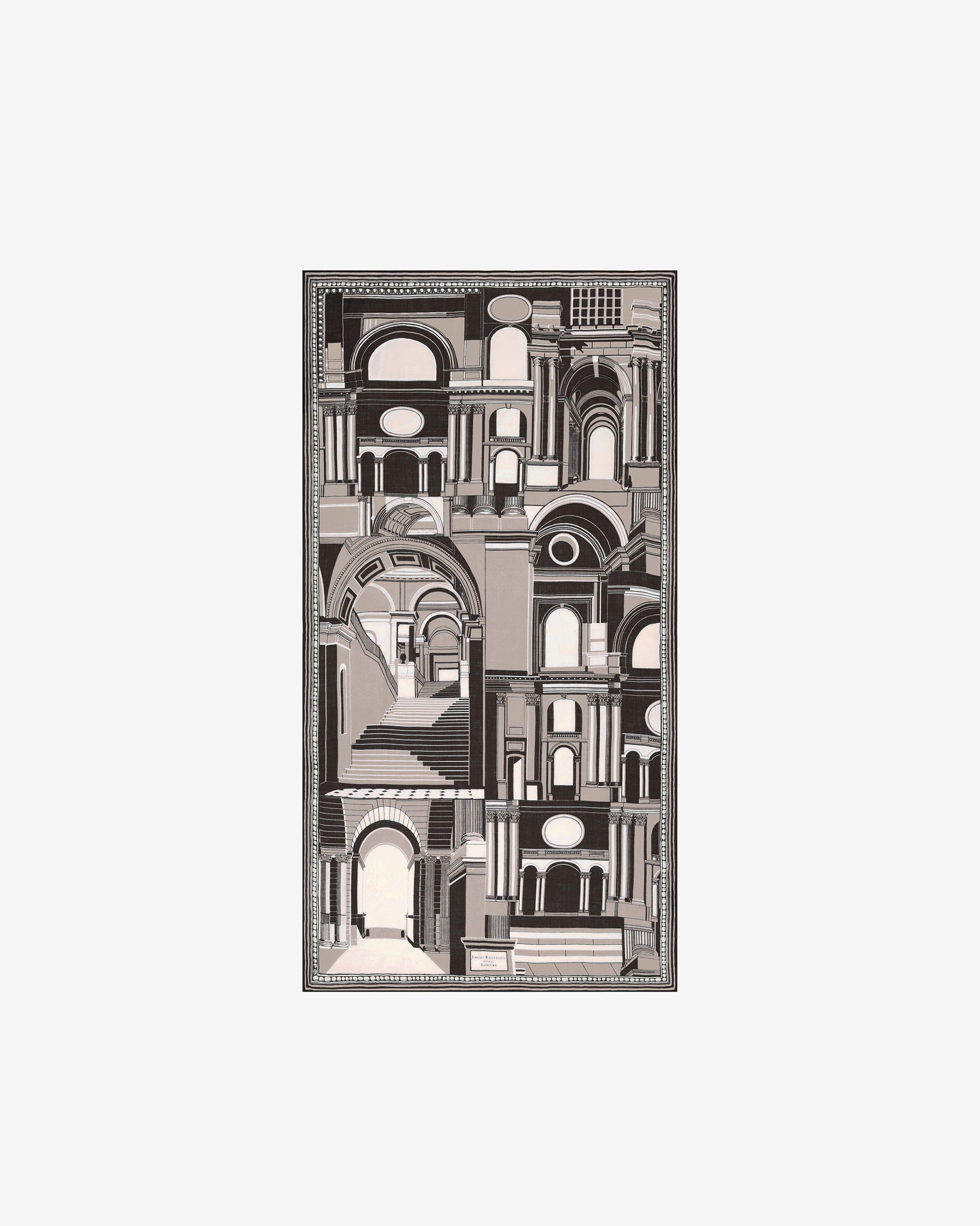 Inoui Editions Etole 100 Architecture Scarf